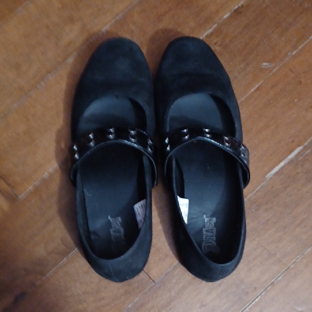 Black Shoes Size 7 1/2 (Women)